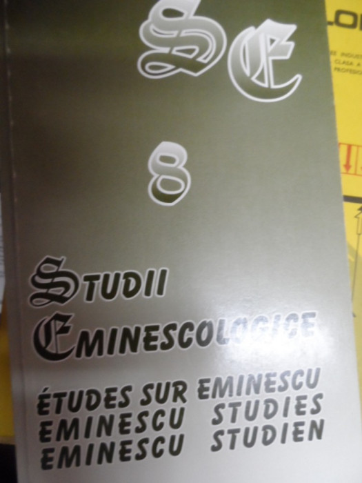 Studii Eminescologice - Colectiv ,549140