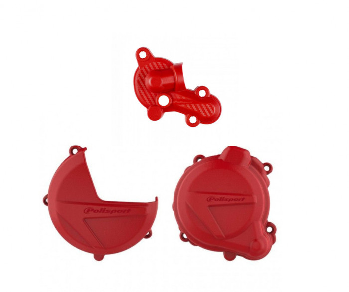 Set protectie capac ambreiaj aprindere pompa apa Beta 300 RR 13- 23 XTRAINER 300 16 -23 R Red