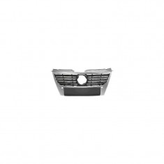 Grila radiator Volkswagen Passat (B6 (3C)), 01.2005-07.2010, cromata , 3C0853651AHPWF; 3C0853651DPWF cu gaura mare la emblema