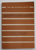 KOSZTOLANYI DEZSO , COLECTIA &#039; CELE MAI FRUMOASE POEZII &#039; , 1976 , EXEMPLAR SEMNAT DE LIVIA BARCARU si SERBAN CIOCULESCU *