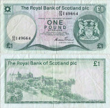 1985 (3 I), 1 pound sterling (P-341b.3) - Scoția!