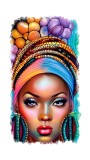 Cumpara ieftin Sticker decorativ, Beauty, Multicolor, 85 cm, 6602ST