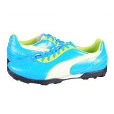 Ghete fotbal Puma V5.11 TT, blue-white-lime, 46