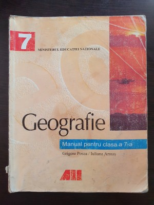 GEOGRAFIE MANUAL PENTRU CLASA A 7-A - Posea, Armas foto