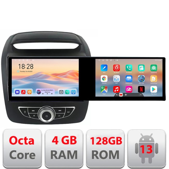 Navigatie Kia Sorento 2012-2015 masini cu navigatie de fabrica Edotec 2 ecrane 8 core 4+128 21.6 inch Incell android Wifi 5Ghz gps internet e CarStore