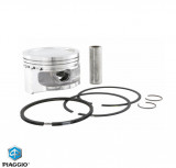 Piston cu segmenti original Piaggio Fly - Liberty - Vespa ET4 - LX - S 4T AC 150cc D. mm bolt - cota standard (A)