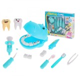 Cumpara ieftin Jucarie interactiva, Trusa dentist, Albastru, Oem
