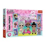 Cumpara ieftin Puzzle Trefl L.O.L. - Fotografiile papusilor, 100 piese