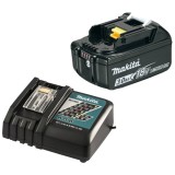 Makita 191A24-4 - Set 1 acumulator si incarcator Li-Ion 18 V 3 Ah