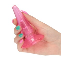 Butt Anal Toyz4Lovers "Jelly Plug" 10,2 cm - Roz##