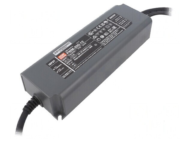 Alimentator pulsatoriu pentru benzi LED 200W 12VDC 15A IP67