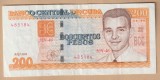 (13) BANCNOTA CUBA - 200 PESOS 2024, PORTRET FRANK PAIS, SEMNATURA JUANA LILIA DELGADO PORTAL