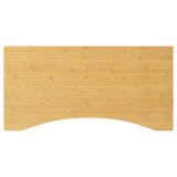 VidaXL Blat de masă, 100x50x2,5 cm, bambus