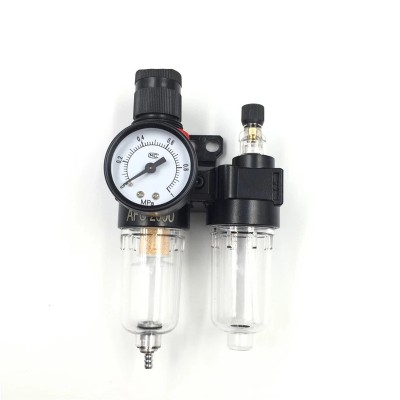 Unitate tratament aer AFC2000, filtru separator , regulator, lubrificator foto