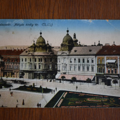 CP Cluj Napoca Kolozsvar Matyas kiraly ter 1920