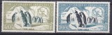 DB1 Colonii TAAF Terit Antarctice Franta 1956 Fauna Pasari Pinguini Adelie 2 v. MNH