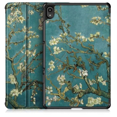 Husa Tableta TPU Tech-Protect SmartCase pentru Lenovo Tab P11, SAKURA, Multicolor foto