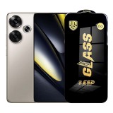 Folie de Protectie pentru Xiaomi Poco F6, TEO, Sticla Securizata ESD, Margini Negre, Rezistenta la Zgirieturi, Antistatica, 0.35 mm, Transparenta