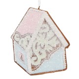 Cumpara ieftin Set 2 ornamente brad Casuta Turta Dulce 9x1x10 cm