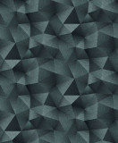 Tapet geometric romburi extralavabil,albastru,argintiu,GMK 3 10216-19