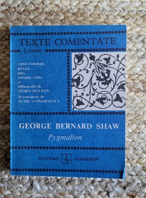 PYGMALION-GEORGE BERNARD SHAW foto