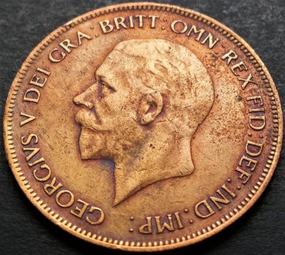 Moneda istorica 1 PENNY - ANGLIA, anul 1934 *cod 2807 A foto