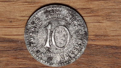 R10 Germania - jeton tramvai 1920 - 10 pfennig - Stadt Breslau strassen bahn token foto