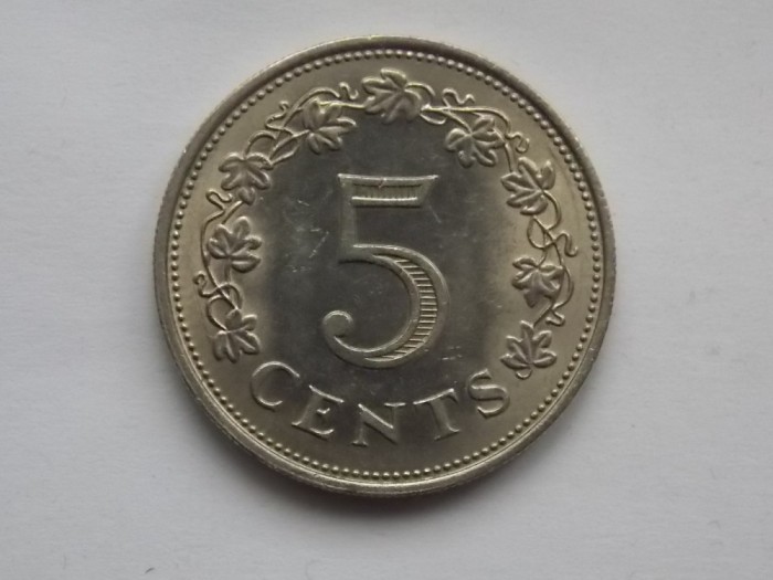 5 cents 1972 Malta