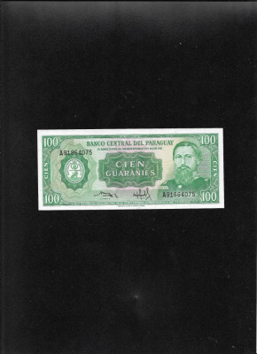 Paraguay 100 guaranies 1982 unc seria91864075 foto
