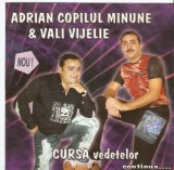 CDr Adrian Copilul Minune &amp; Vali Vijelie &lrm;&ndash; Cursa Vedetelor Continua..,original, CD, Folk