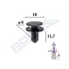 Clipsuri Fixare Bara Protectie Kia Rio, 8x11.7mm, Set 10 Bucati, C70517-RMX