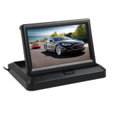 Monitor auto pliabil TFT LCD 4.3&rdquo;, 2 intrari video