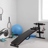 HOMCOM banca fitness multifunctionala, reglabila 56.5x136 cm