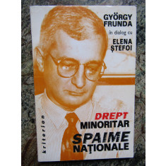 Drept minoritar spaime nationale Gyorgy Frunda in dialog cu Elena Stefoi