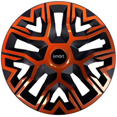 Set 4 Capace Roti 14 inchi, Best Cupru-Negru, Compatibile Cu Smart foto
