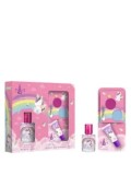 Cumpara ieftin Set cadou Eau My Unicorn EDT 30 ml, luciu de buze si fard de pleoape