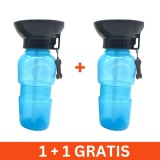 Bidon de apa pentru caini Aqua Dog, 585ml, 1+1 gratis