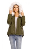 G560-142 Geaca imblanita cu gluga, M/L, S/M