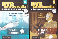 SET 2 ENCICLOPEDIA RAZBOAIELOR MONDIALE: AL DOILEA RAZBOI MONDIAL: HITLER &quot;LUPUL&quot;; PEARL HARBOR (CARTE CU D-275696