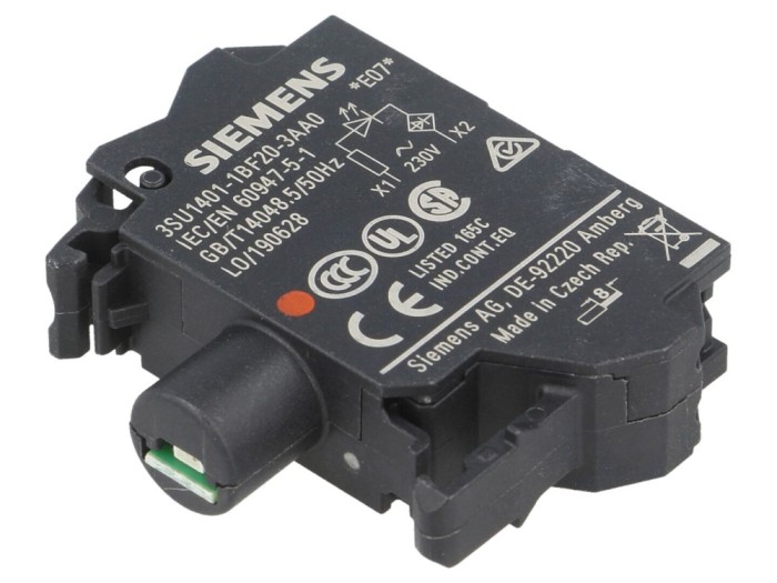 Element de iluminare LED frontală 22mm