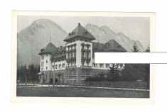 CP Busteni - Hotelul Palace, interbelica, necirculata, stare foarte buna