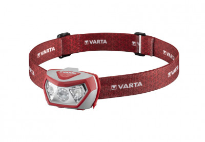 Lanterna LED frontala Varta H20 PRO, dimabila, 200 lm, lumina alba si rosie, IPX4, baterii incluse 3xAAA - RESIGILAT foto