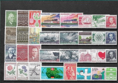 C3027 - lot timbre nestampilate MNH,Danemarca - foto