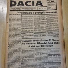 Dacia 20 februarie 1942-planul cu asasinarea lui hitler,scrisoarea lui antonescu