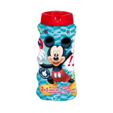 Gel de dus si Sampon 2 in 1, Mickey Mouse, 475 ml