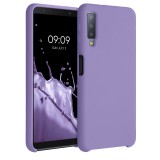 Husa pentru Samsung Galaxy A7 (2018), Silicon, Mov, 47730.222, kwmobile, Carcasa