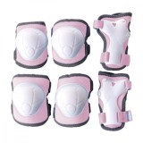 Set 6 protectii sport, 3-5 ani, Yvolution, Pink