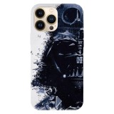 Husa compatibila cu Apple iPhone 15 Pro Max model Art poster dark lord, Silicon, TPU, Viceversa, Transparent, Carcasa