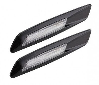 Semnalizari Aripa Led Negre BMW E60, E61, E90, E91, E81, E82, E88 - BTLL-104 / V-170131 foto