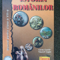 ISTORIA ROMANILOR - Manual pentru clasa a VIII-a - Lazar, Lupu